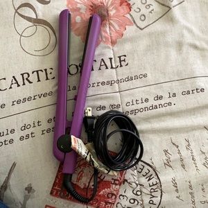 Purple flat iron